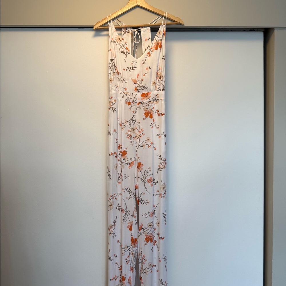 Amuse Society Floral Jumpsuit
